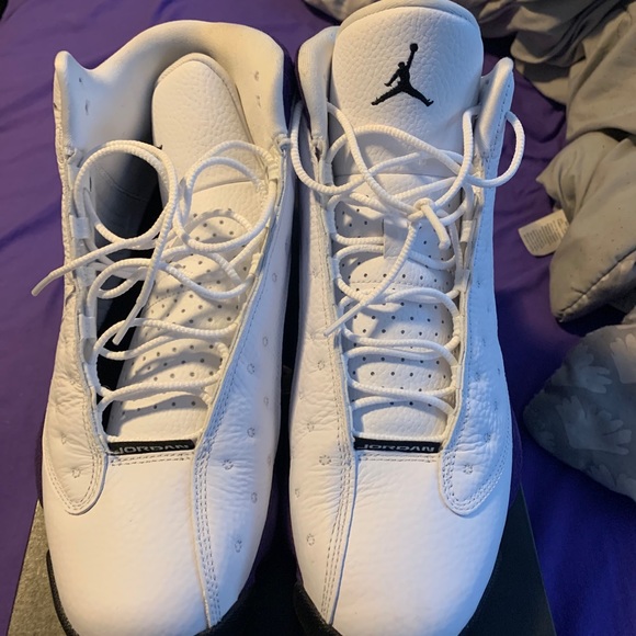 Laker Jordan 13s - Picture 3 of 5